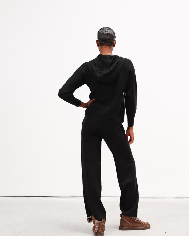 COM1257 COMPLETO IN MAGLIA NERO