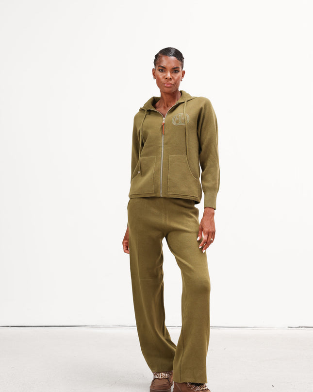 COM1257 COMPLETO IN MAGLIA VERDE