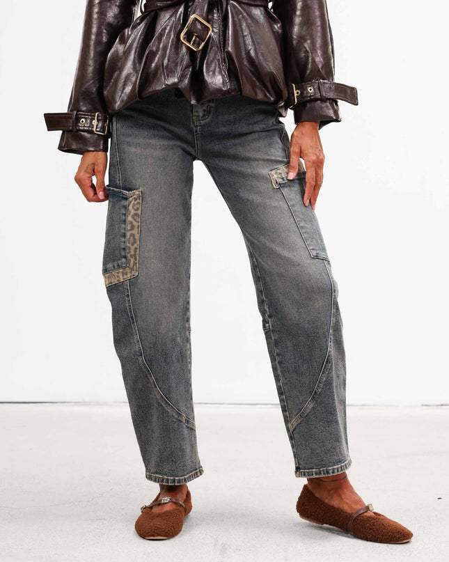 PAN4914 DENIM BALLON MACULATO