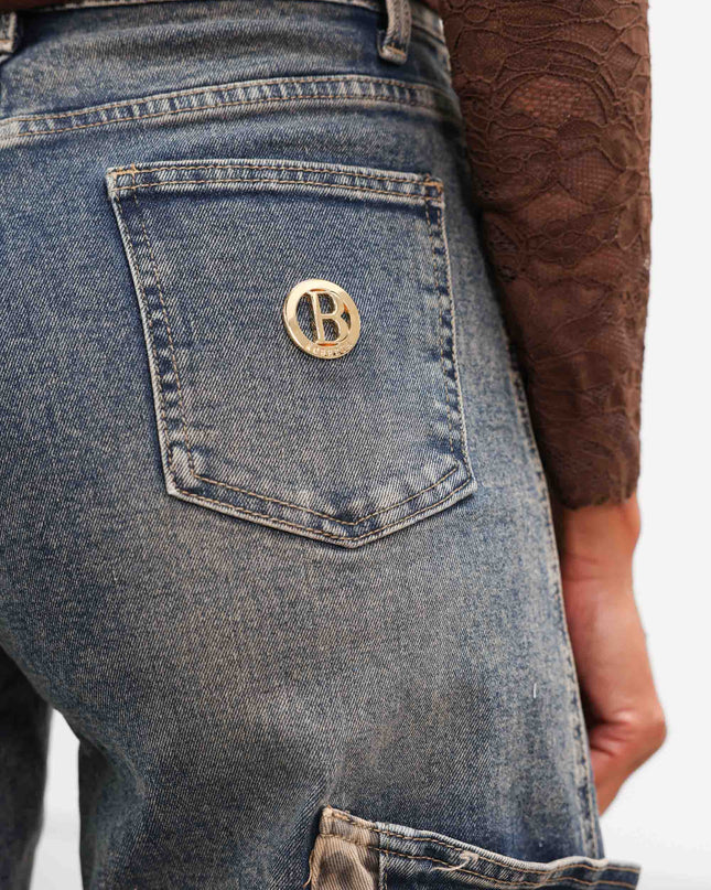 PAN4914 DENIM BALLON MACULATO