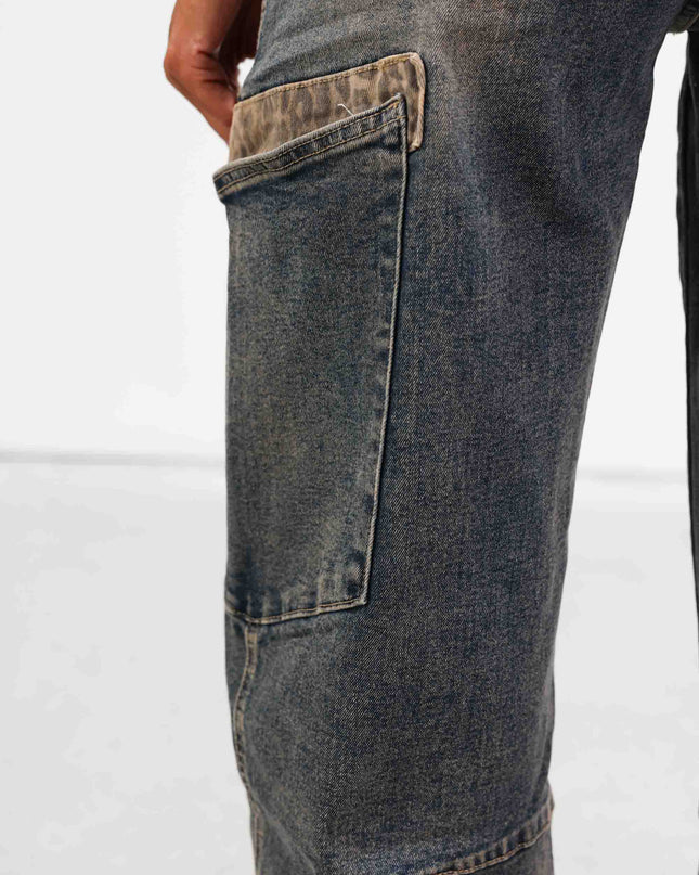 PAN4914 DENIM BALLON MACULATO