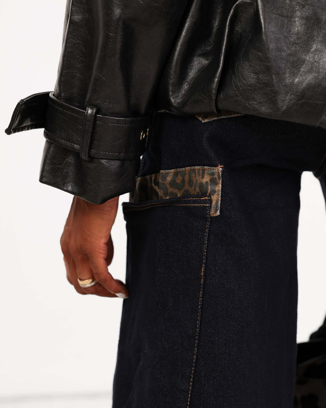 PAN4914 DENIM SCURO BALLON  MACULATO
