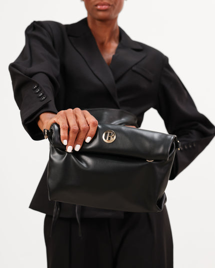 BO01879 BORSA A MANO NERO