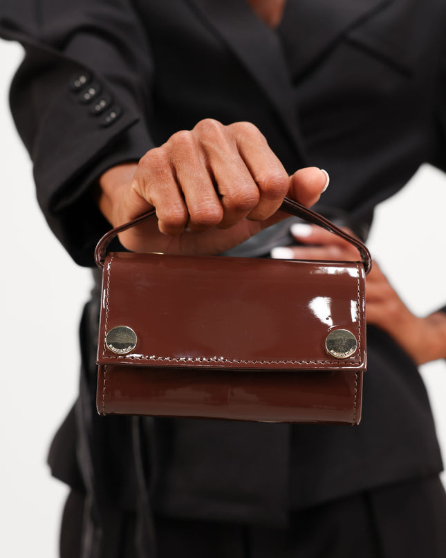 BO01875 MINIPOCHETTE VERNICE CAMEL