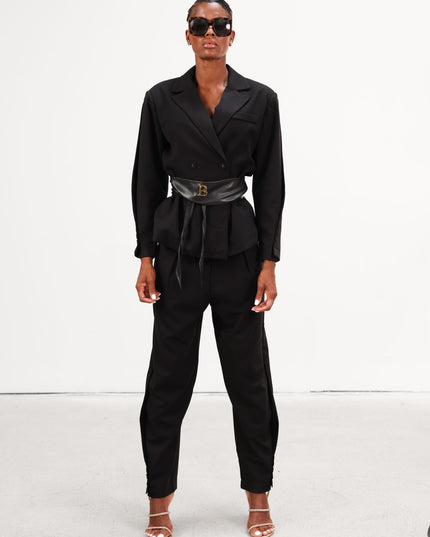 COM1269 TAILLEUR CON FUSCIACCA NERA