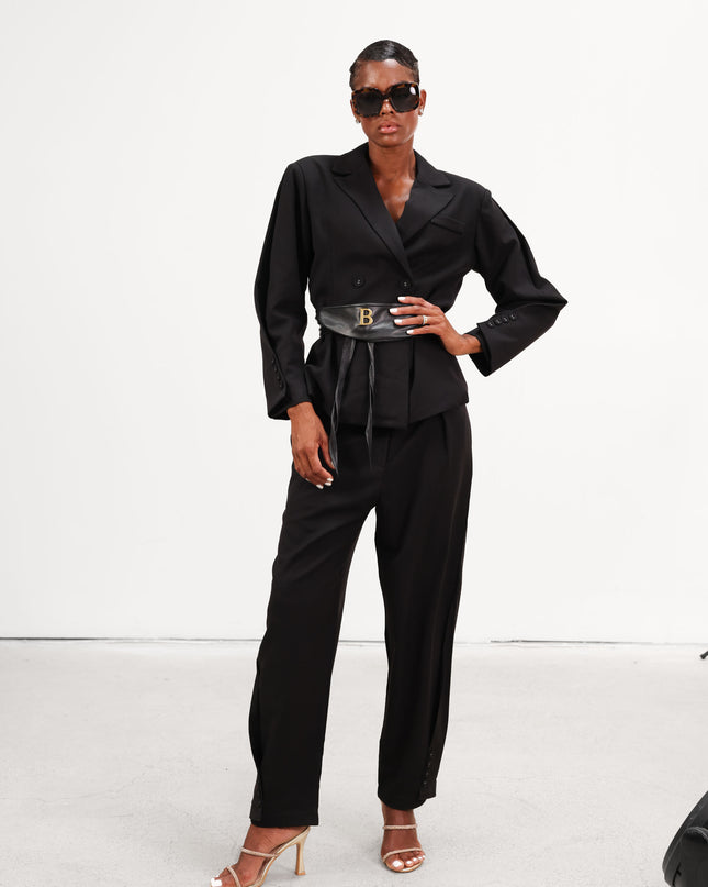 COM1269 TAILLEUR CON FUSCIACCA NERA