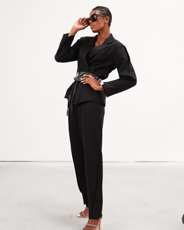 COM1269 TAILLEUR CON FUSCIACCA NERA