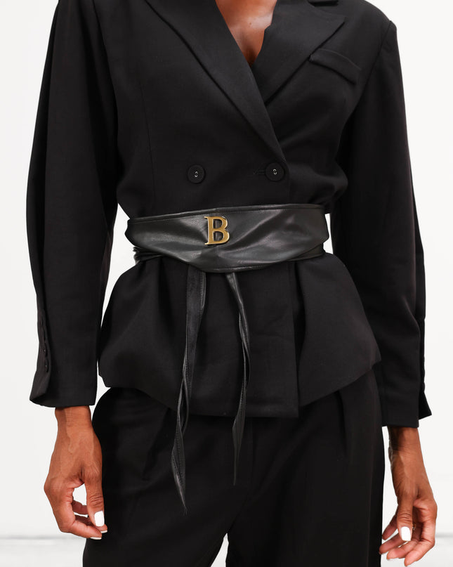 COM1269 TAILLEUR CON FUSCIACCA NERA