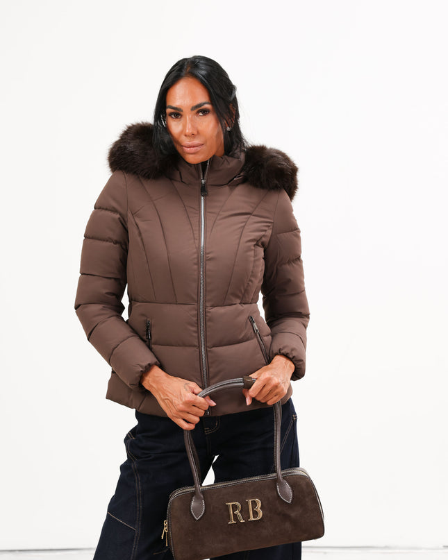 BO01825 BORSA BAGUETTE MORO