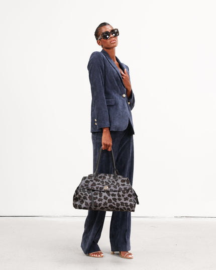 COM1256 TAILLEUR IN VELLUTO BLU