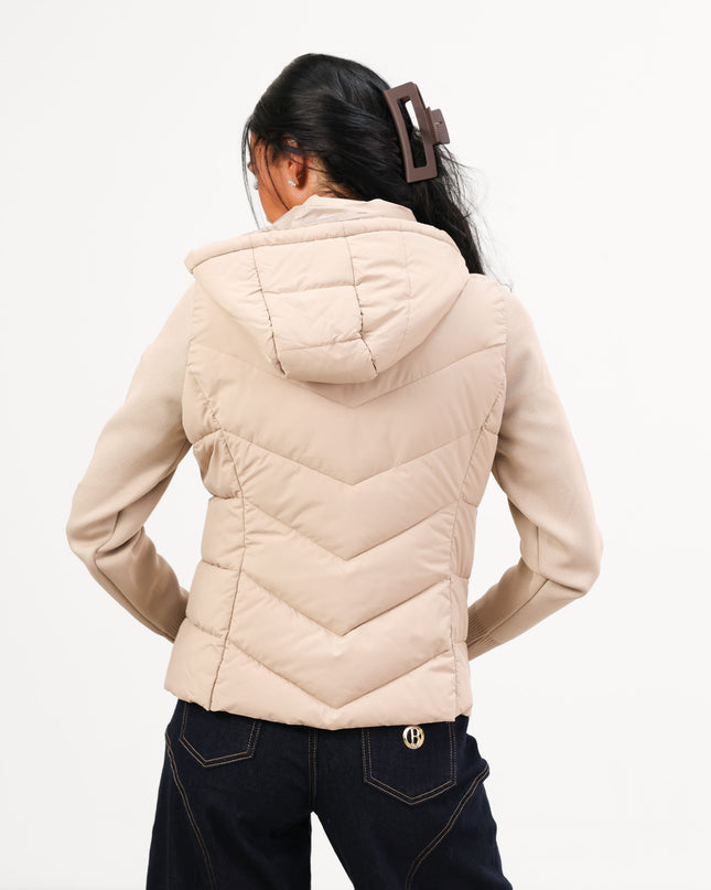 GIU1805 GIUBBINO IDRO BEIGE