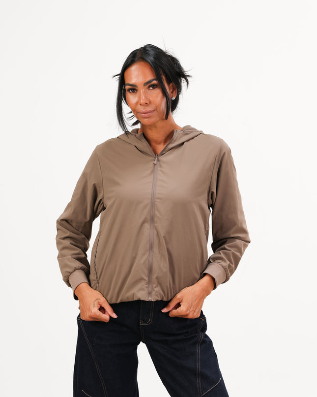 GIU1804 GIUBBINO ANTIVENTO TAUPE