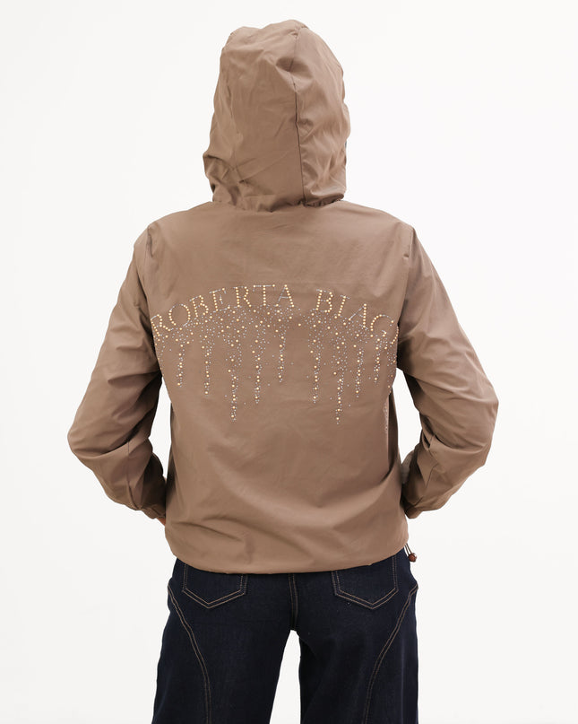 GIU1804 GIUBBINO ANTIVENTO TAUPE