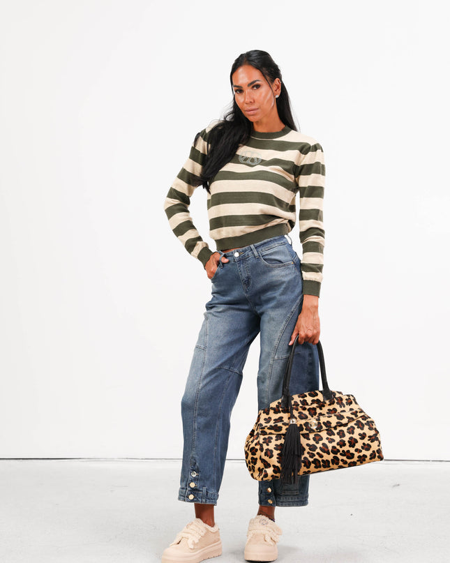 PAN4972 DENIM BALLON CON BOTTONI CAVIGLIA