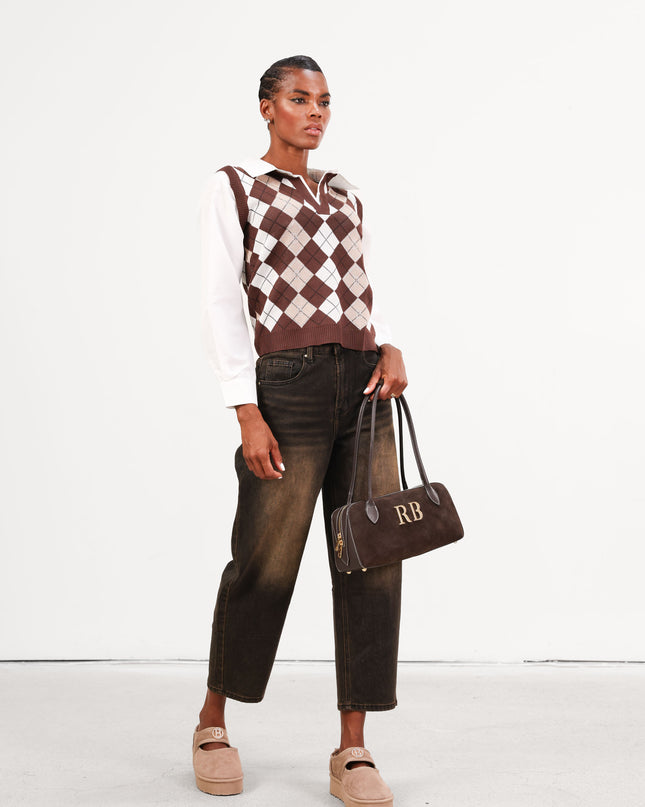 MAG8110 CAMICIA CON GILET MORO
