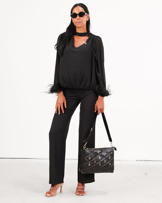 COM1268 COMPLETO MAGLIA PIUME