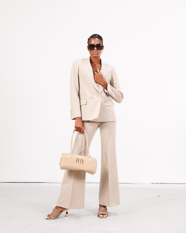 BO01825 BORSA BAGUETTE BEIGE