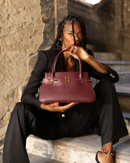 BO01902 BORSA RETTANGOLARE BORDEAUX