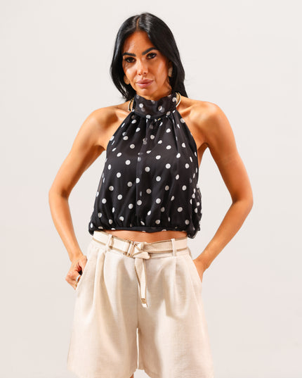 TOP0605 TOP POIS NERO